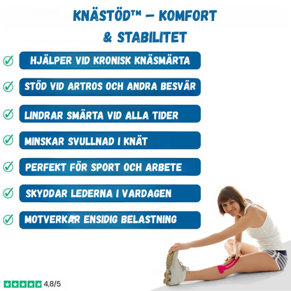 Knästöd™ – Komfort & Stabilitet
